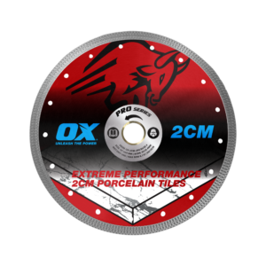 OX Pro 2CM Porcelain Cutting Blade - 250/30/25.4mm