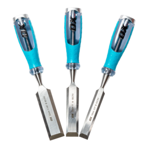 OX Pro 3 piece chisel set 19mm-32mm