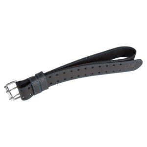 OX Trade Black Leather Belt - 2-Inch