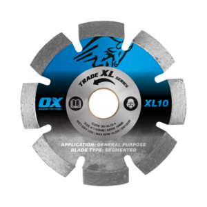 OX Trade XL-10 Segmented Diamond Blade - General Purpose - 4-Inch