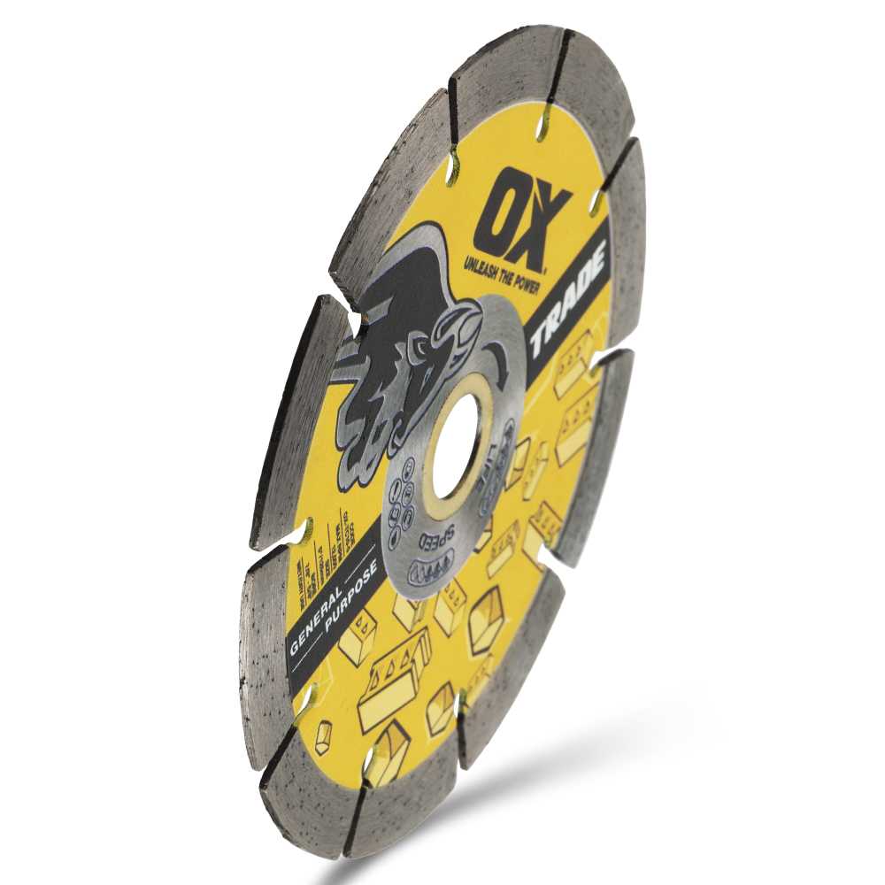 OX Premium Concrete and General Purpose Diamond Blade - 5-Inch - Image 4