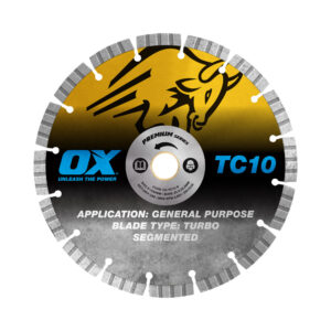 OX Premium Concrete and General Purpose Diamond Blade - 9-Inch