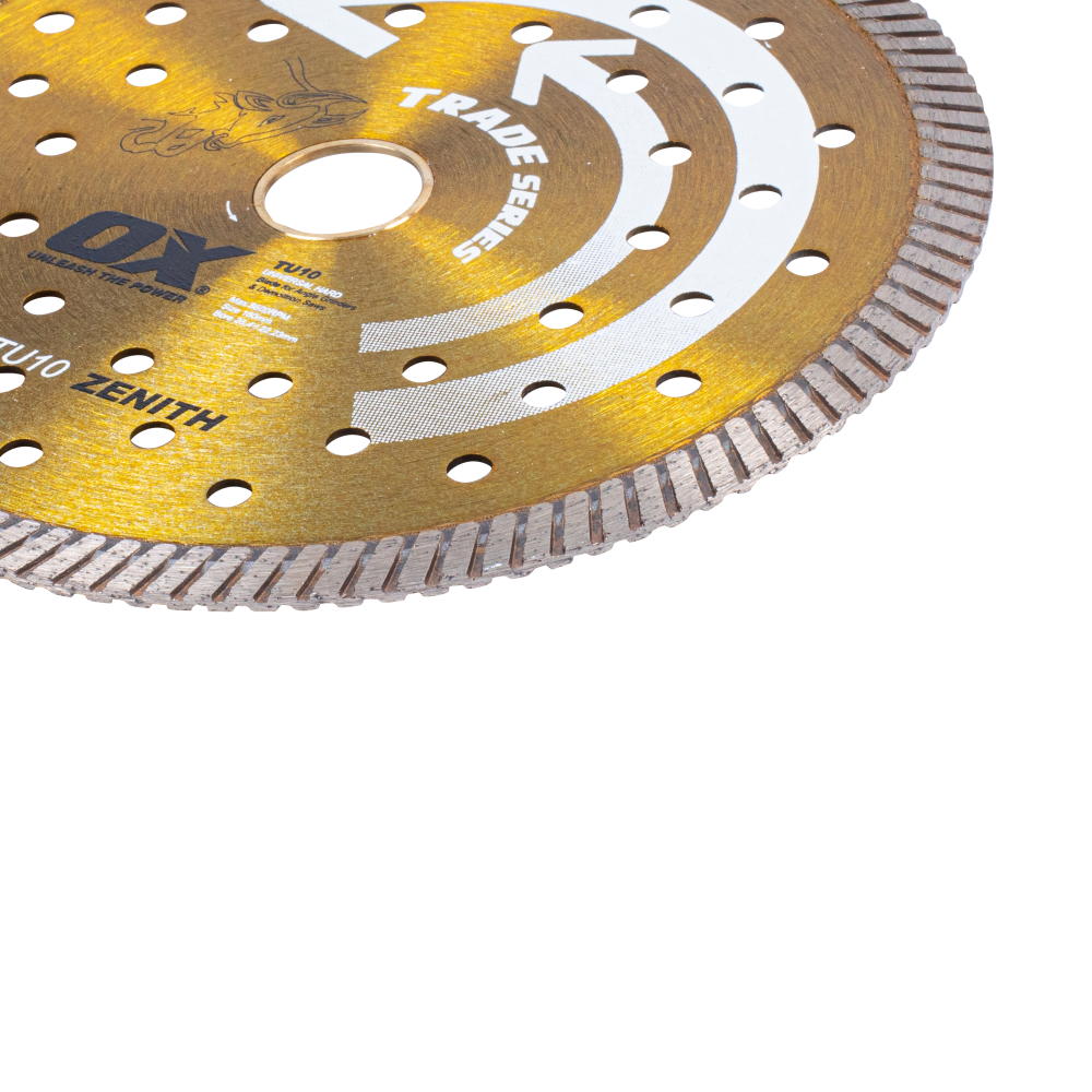 OX Premium Univeral/Hard Turbo Diamond Blade - 7-Inch - Image 3