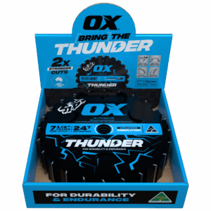 OX Pro Thunder 184mm Circular Saw Blade | 24T - Bulk