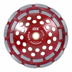 OX Pro 7" Double Row Cup Wheel - 22.2mm bore