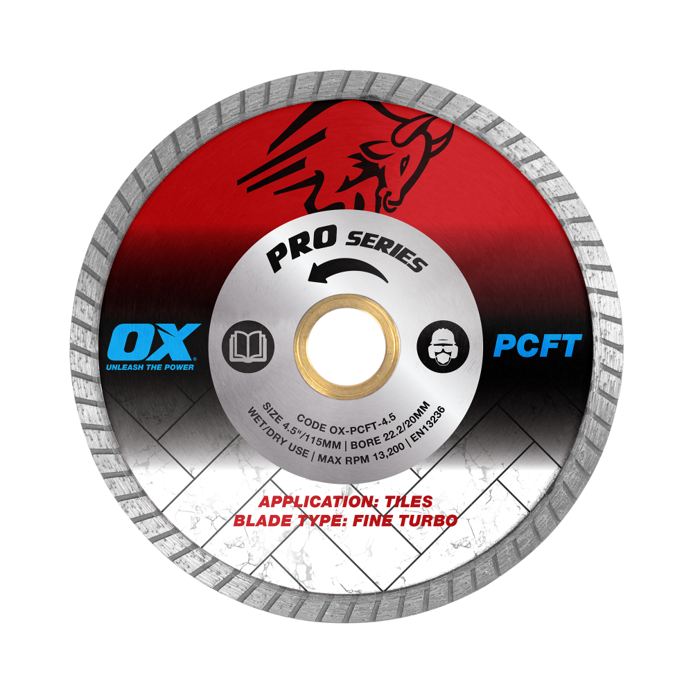OX Pro 4.5-Inch Fine Turbo Diamond Blade