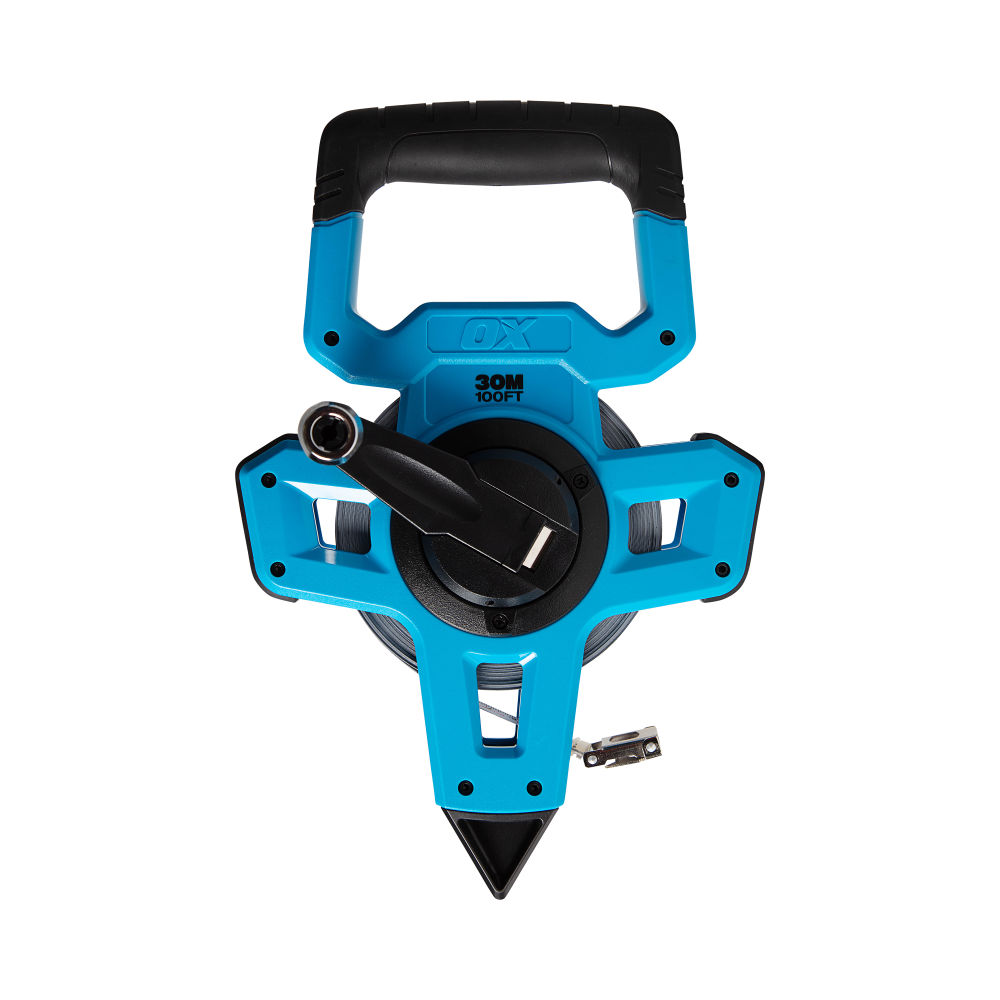 OX Trade Open Reel Tape, Metric Steel Blade - 30m