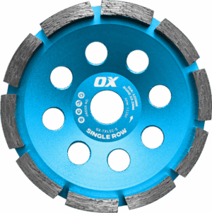 OX Trade XL 5" Single Cup Wheel - 22.2mm Bore