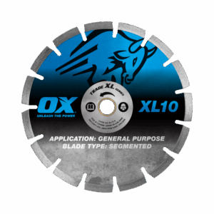 OX Trade XL-10 Segmented Diamond Blade - General Purpose - 9-Inch