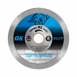 OX Trade XL Continuous Diamond Blade 105mm - Ceramic Tiles
