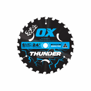 OX Pro Thunder 165mm (6-1/2-Inch) Circular Saw Blade