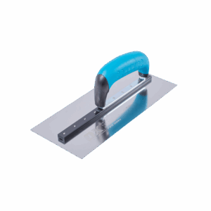 OX Pro Square Finishing Trowel - 120mm x 280mm