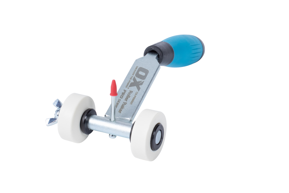 OX Pro Poly Wheel Roller Raker - Standard