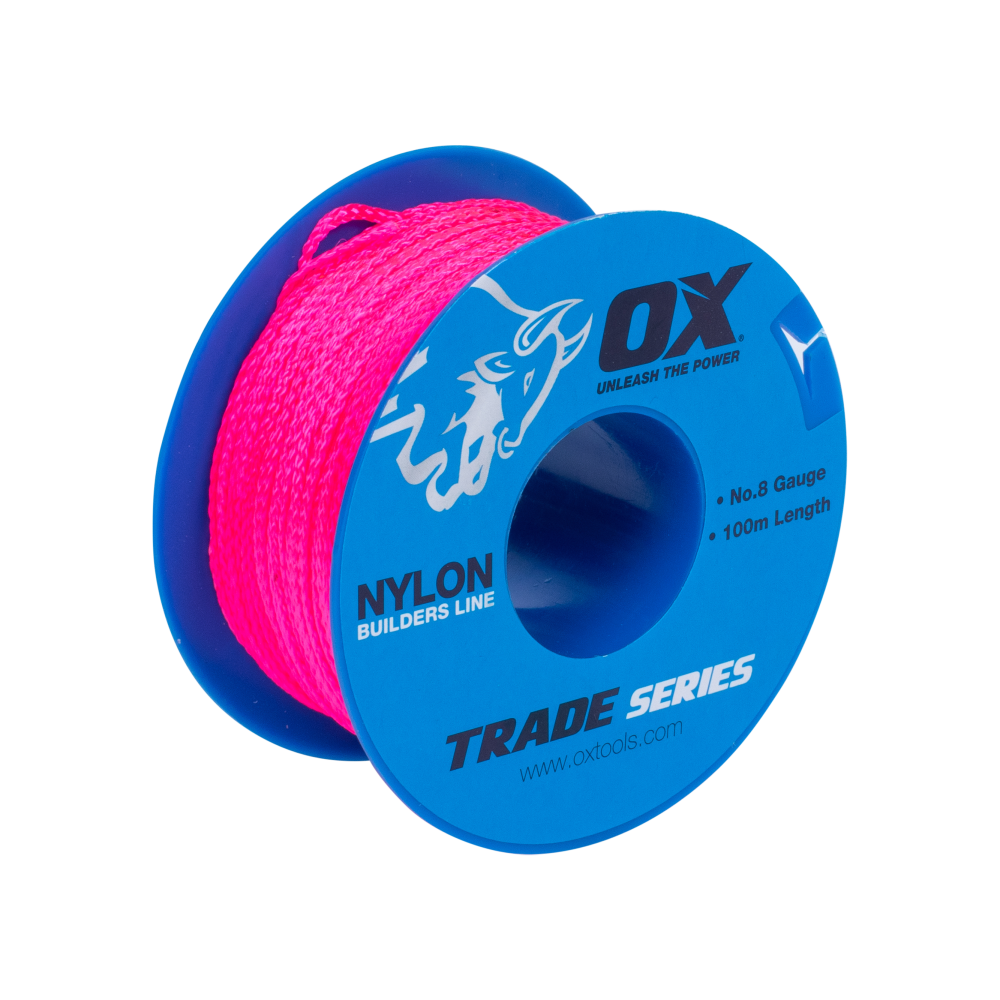 OX Trade Builders Line - Pink #8 | 50m
