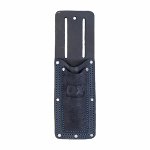 OX Trade Black Leather Chisel Holder - 2 Pocket
