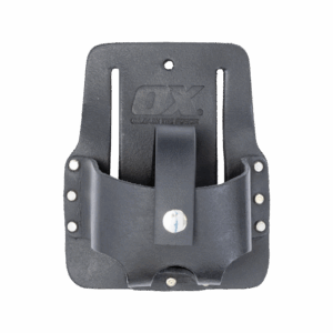 OX Trade Black Leather Tape Holder