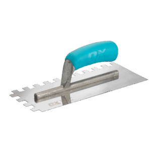 OX Trade Notched Trowel - 12mm