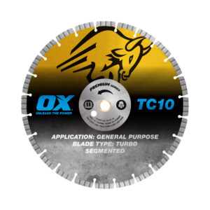 OX Premium Concrete and General Purpose Diamond Blade - 14-Inch